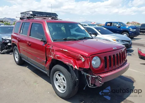 2014 Jeep Patriot Sport from USA, damaged, VIN 1C4NJPBB8ED640712